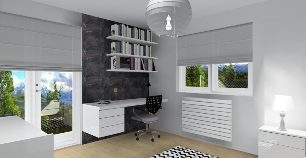 Pokój dla dziecka - pokój młodzieżowy dla dziewczynki